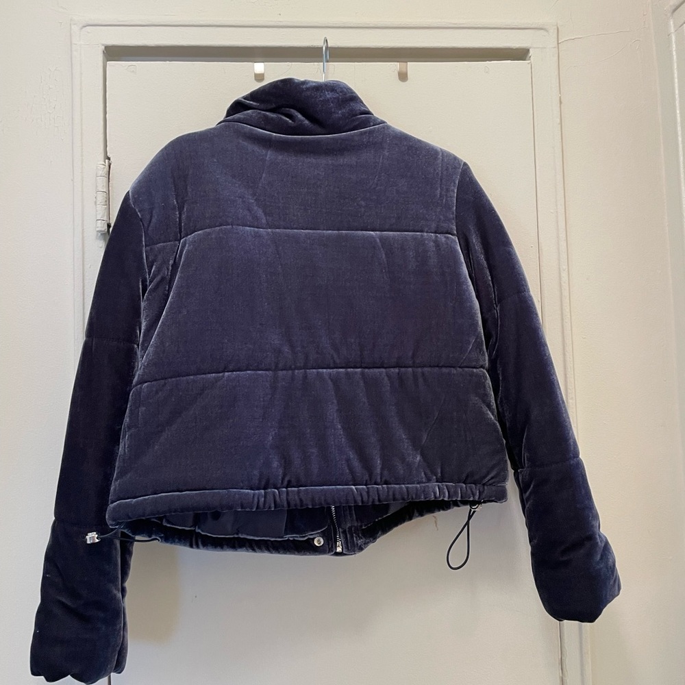 Velvet bomber jacket - Picture 2 of 4